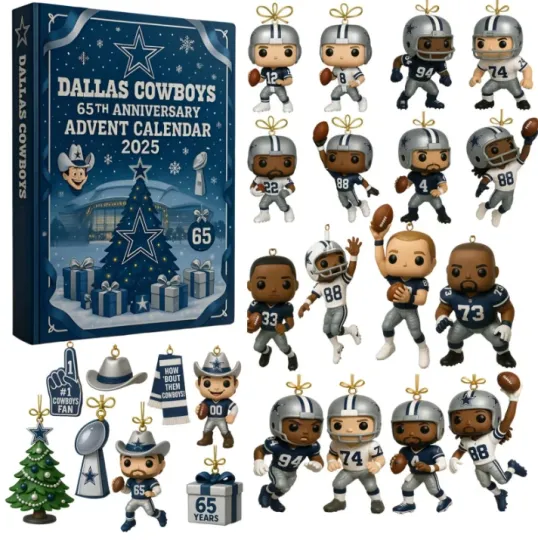Discover Cowboys 65th Anniversary 2D Advent Calendar 2025