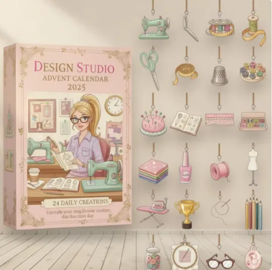 Discover Studio 2D Advent Calendar 2025, Sewing Gift for Designers