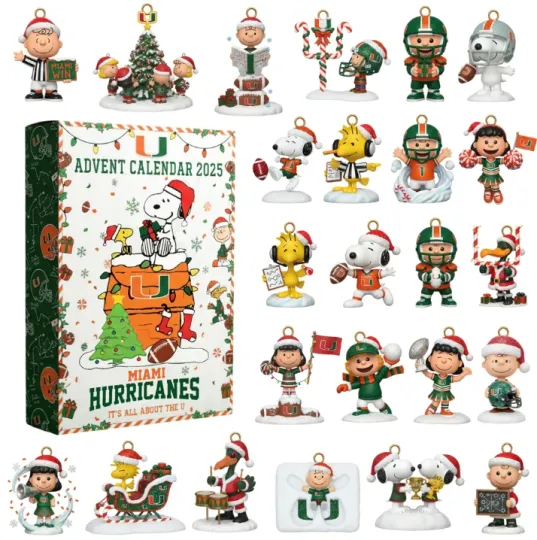 Discover Hurricanes Advent Calendar 2D Gift For Christmas