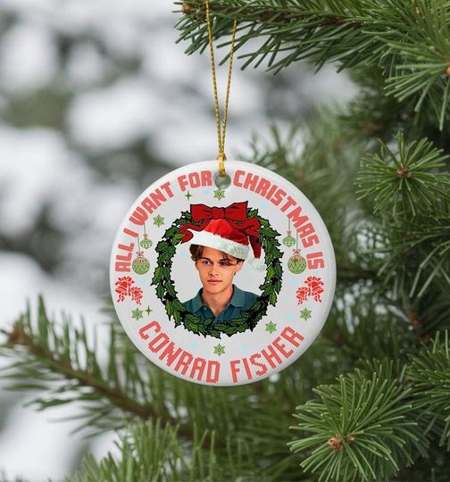 All I Want Christmas Conrad Fisher Ceramic Ornament 2025,  The Summer I Turned Pretty Ceramic Ornament