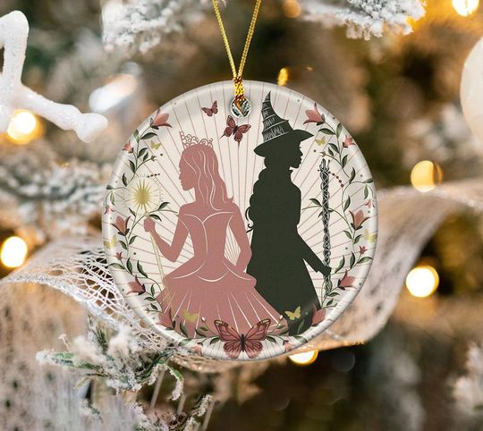 Wicked Ceramic Ornament for Broadway Musicals Christmas Gift