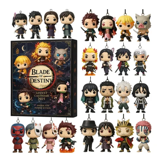 Discover 2025 Demon Blade Destiny 24 Days Christmas Advent Calendar