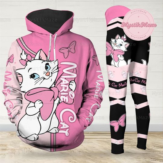 Discover Personalized Marie Cat hoodie, Marie Cat movie hoodie, Disney cat leggings, Marie Cat yoga pants, cartoon character suits