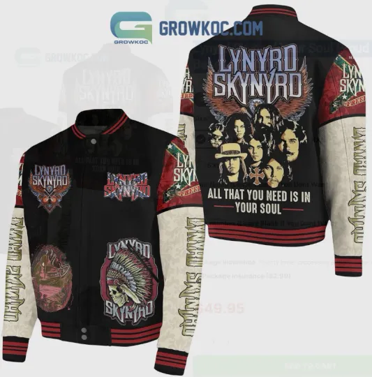 Discover Lynyrd Skynyrd Proud Fan Baseball Jacket
