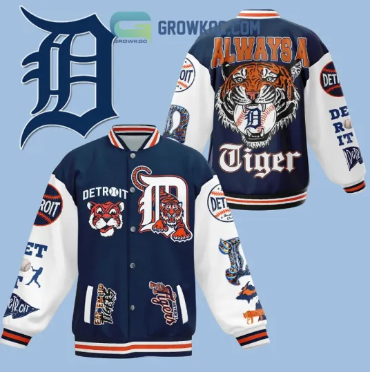 Discover Tigers Always A Tiger Fan Baseball Jacket Gift For Christmas