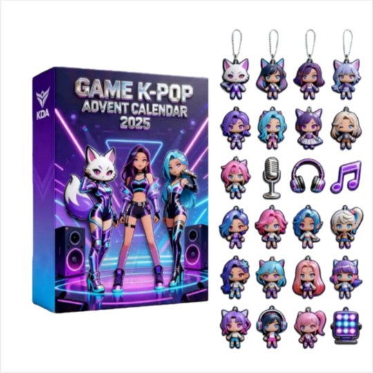 Discover New Advent Calendar Release 2D Acrylic Christmas Tree Ornaments Blind Box Collectible Gift Toy for Xmas Decor Kids Adults