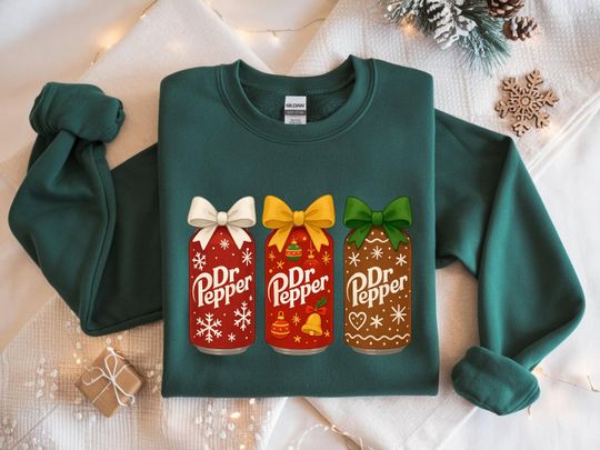 Discover Christmas Dr Pepper Sweatshirt, Dr Pepper Tshirt,Christmas Dr Pepper shirt,Dr Pepper Lover Hoodie,Dr Pepper Xmas Gift,Dr Pepper Fans Sweater