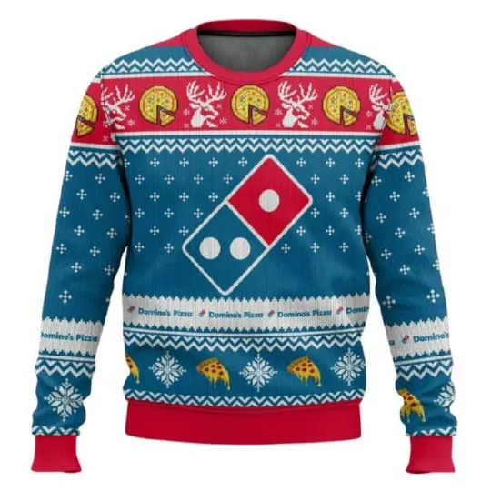 Discover Domino’s Pizza Ugly Christmas Sweater