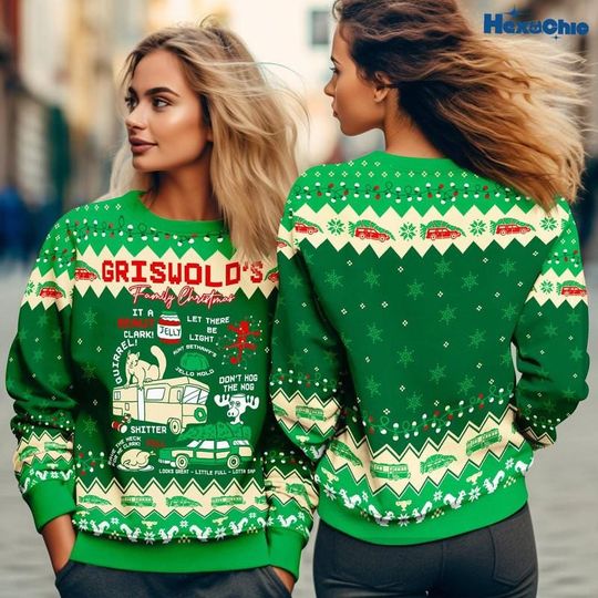 Griswold Christmas Ugly Sweater, Griswold Co Sweater, Christmas Tree Farm Sweatshirt, National Lampoon's Christmas Vacation, Christmas Gift