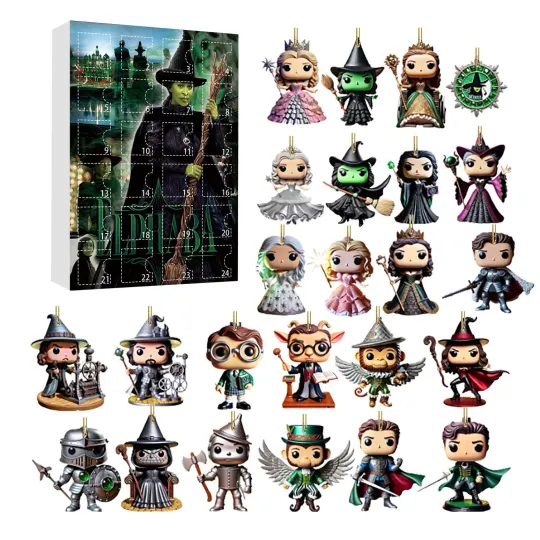 Discover 2025 Wicked Movie Advent Calendar 24 Days Christmas Countdown Kids Xmas Gift