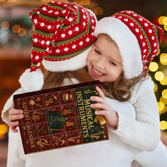 Discover Music Instrument Advent Calendars 2025 | 24 Day Musical Ornament Tree W7H8