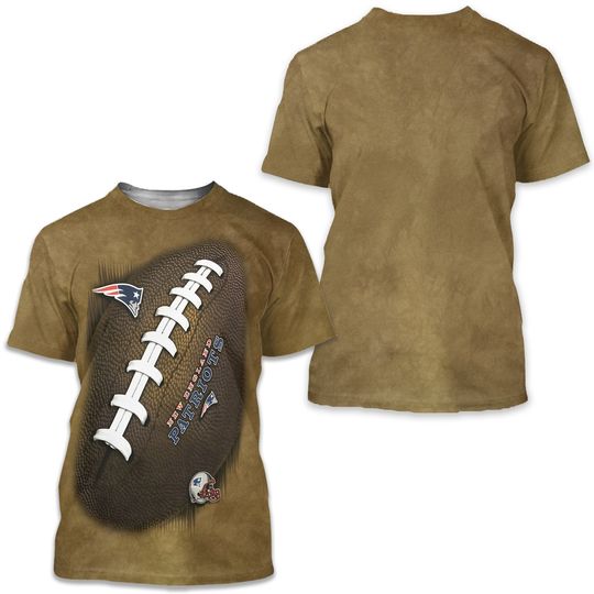 football New England Patriots 3D-Style Kickoff Tie-Dye T-Shirt