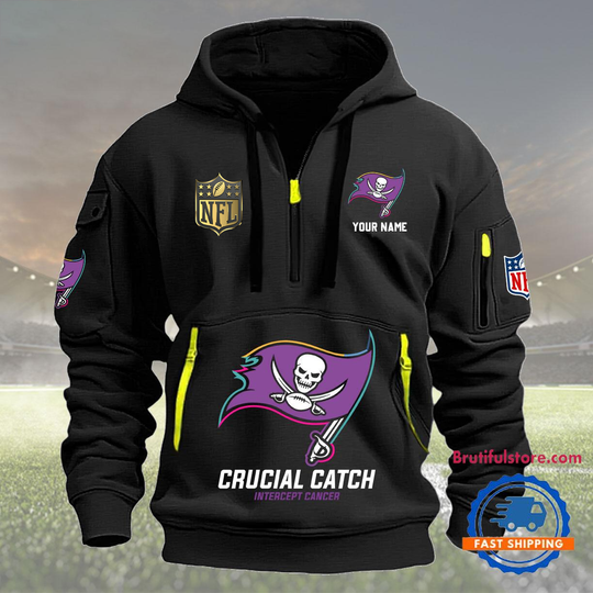 Tampa Bay Buccaneers Crucial Catch Custom New Hoodie