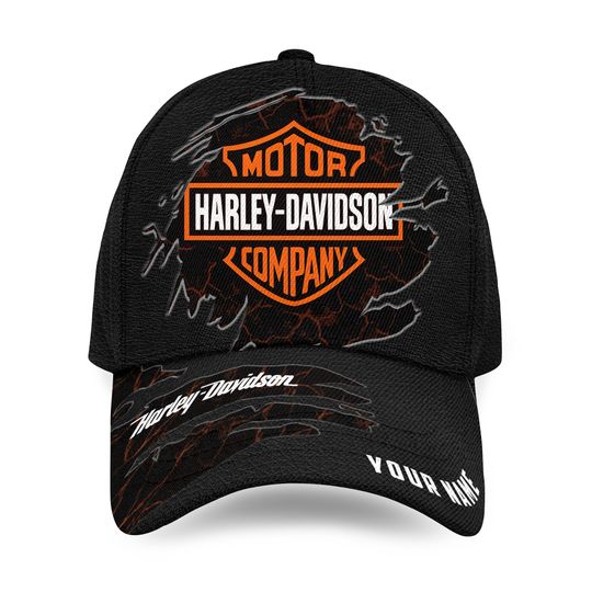 Personalized Harley Motor Racing Davidson Classic Cap Gift