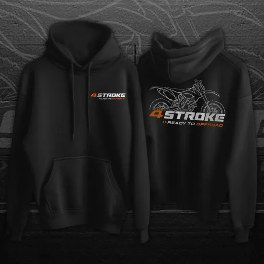 KTM 500 XC-W 2012-2016 Motorcycle Hoodie for Enduro Riders and 2 Stroke Enthusiasts