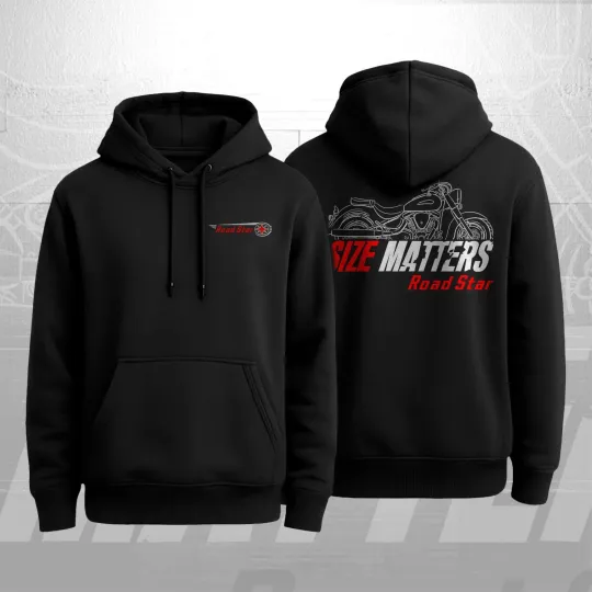 Discover Yamaha Road Star XV1700AW Motorcycle Hoodie Double Sided Hoodie