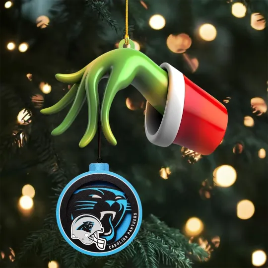 Discover Personalized Carolina Football Team Pantherss Christmas Ornament Gift Decor