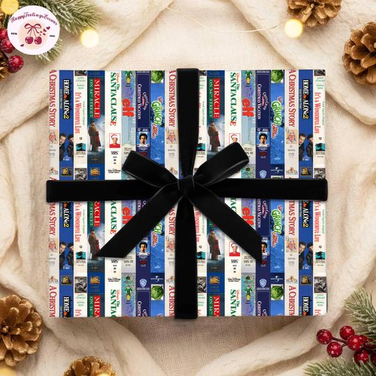 Discover Christmas Movie Wrapping Paper, National Lampoon, Christmas Vacation Wrapping, Buddy The Elf Paper Gifts, 2025 Christmas Family Matching
