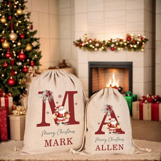 Discover Unique Christmas Santa Sack for Kids | Christmas Eve Gift Bag