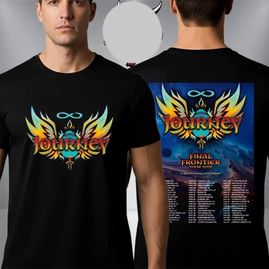 Discover Journey Band Final Frontier Tour 2026 Schedule Tour Dates Unisex T Shirt