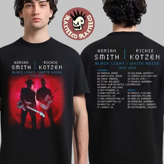 Discover 2026 Europe Tour Smith Kotzen T-Shirt