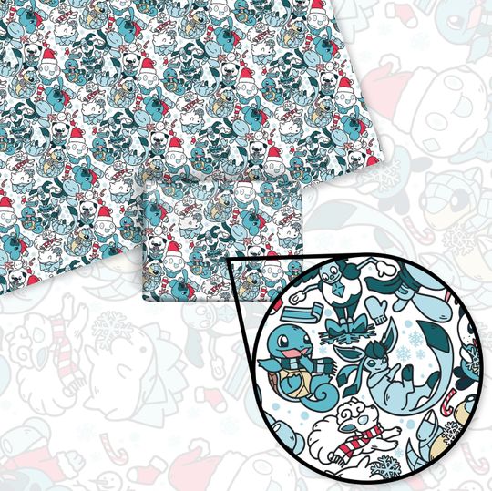 Discover Christmas Squirtle party Gift Wrap, Wrapping Paper, Perfect for a Gift, Present, Holiday, Birthday! Japanese Anime