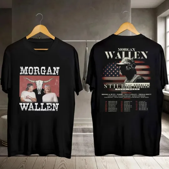 Discover Wallen Western Tour 2026 Wallen Western Still the Problem Tour Dates T-Shirt