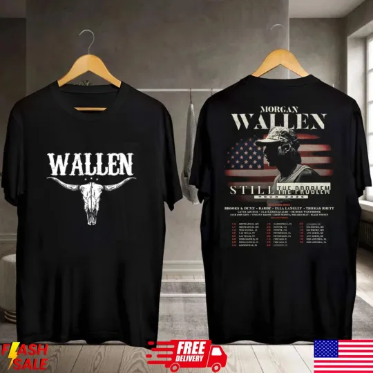 Discover Wallen Western Still The Problem Tour 2026 T Shirt