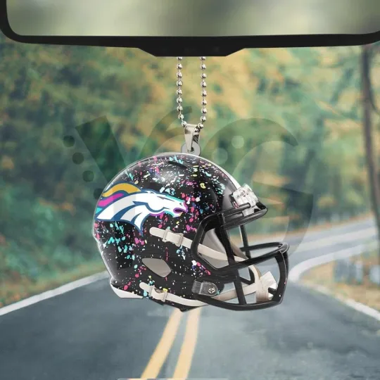 Denver Football Team Broncoss Christmas Ornament Gift Decor