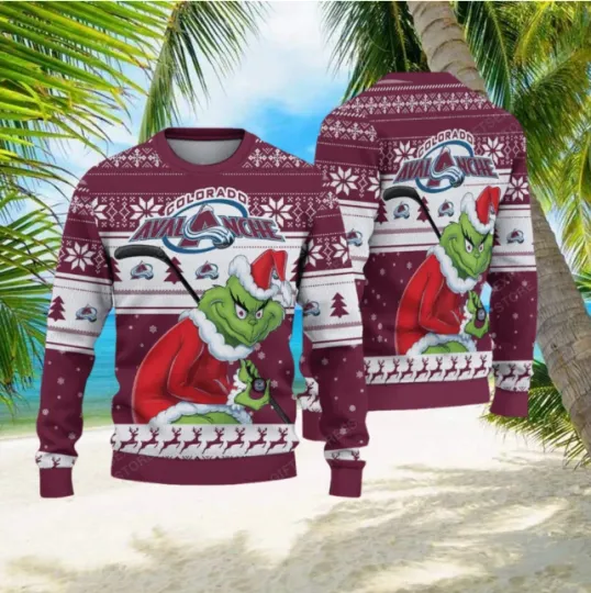 Discover Colorad0 Avalanche funny character Sweater Ugly Christmas Sweater Colorad0