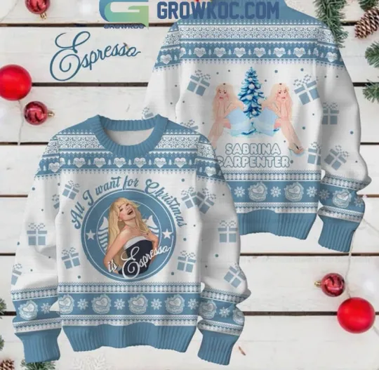 Discover Sabrina Carpenter All I Want For Christmas Is Sabrina Ugly Sweater