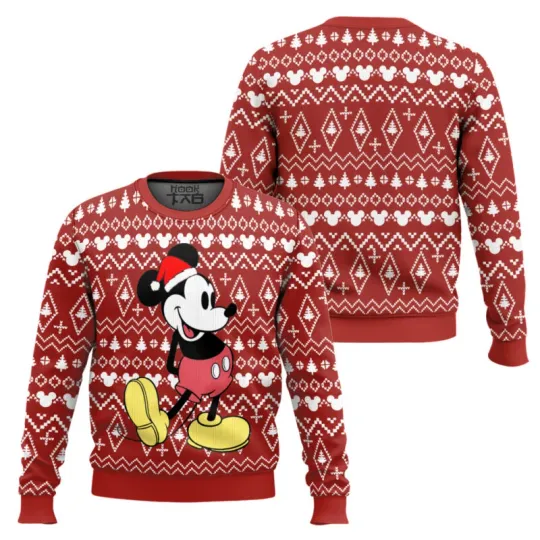 Discover Walt Disney Mickey Mouse Ugly Christmas Sweater