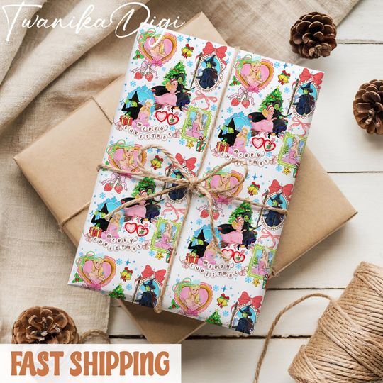 Discover Christmas Wicked Changed For Good Gift Wrap: Broadway Musical Holiday Wrapping Paper