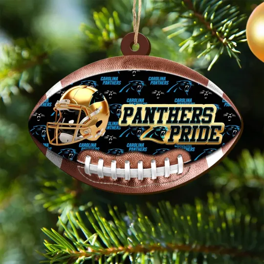 Discover Personalized Carolina Football Team Pantherss Christmas Ornament Gift Decor