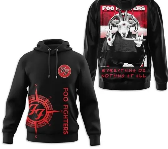 Discover FF Band Fighters Everything Or Nothing At All Goat Hoodie