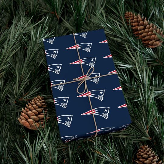 Discover New England Patriots Gift Wrap | football Football Wrapping Paper