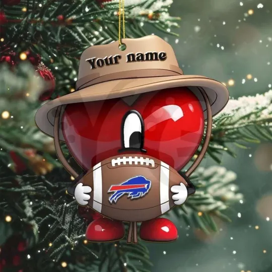 Discover Personalized Buffalo Football Team Billss Christmas Ornament Gift Decor