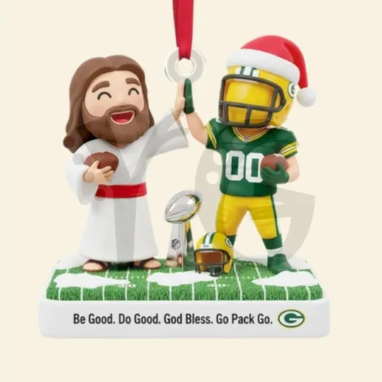 Discover Personalized Green Bay Football Team Packerss Christmas Ornament Gift Decor