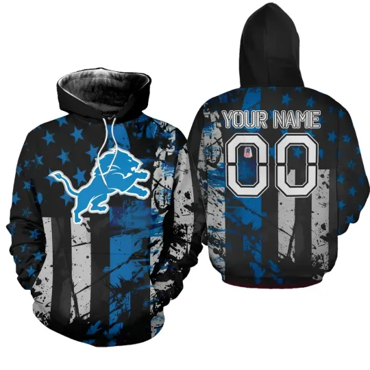 Discover Detroit Football Team Lionss Hoodie, Unisex Adults S-5XL