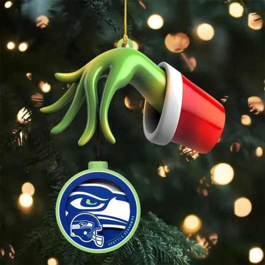 Discover Seattle Football Team Seahawkss Christmas Ornament Gift Decor