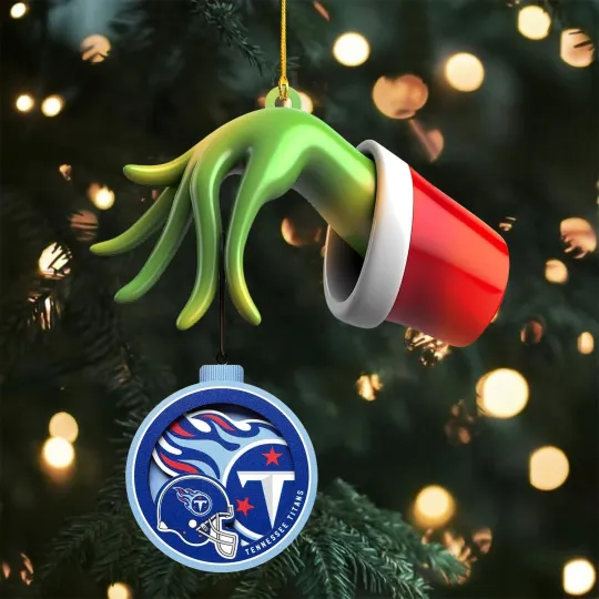 Discover Tennessee Football Team Titanss Christmas Ornament Gift Decor