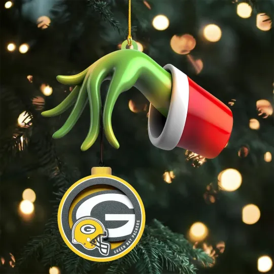 Discover Green Bay Football Team Packerss Christmas Ornament Gift Decor
