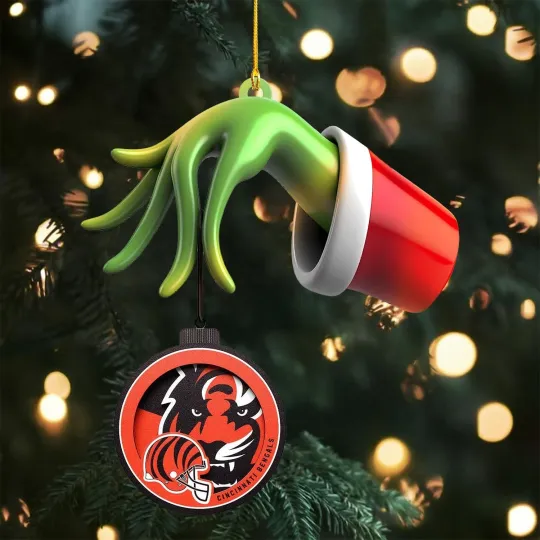 Discover Cincinnati Football Team Bengalss Christmas Ornament Gift Decor