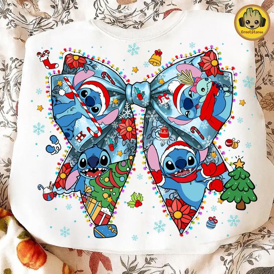 Discover Blue Christmas Cartoon Movie Character, Christmas Monster and Friends Design