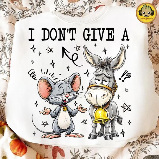 Discover Funny Sarcastic Donkey T-Shirt Design, Hilarious Graphic, Sarcastic Humor