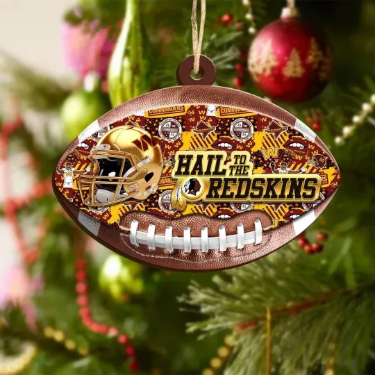 Discover Personalized Washington Football Team Commanderss Christmas Ornament Gift Decor