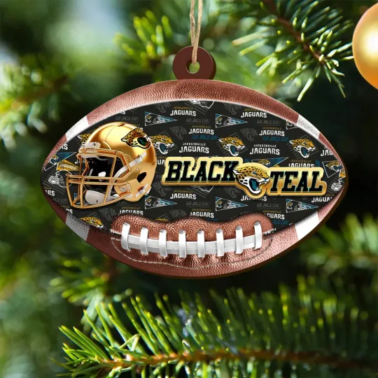 Discover Personalized Jacksonville Football Team Jaguars Christmas Ornament Gift Decor