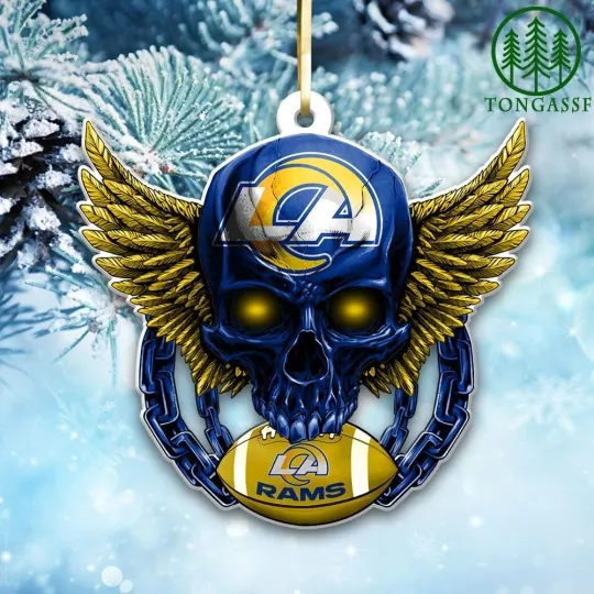 Discover Los Angeles Football Team Rams Christmas Ornament Gift Decor