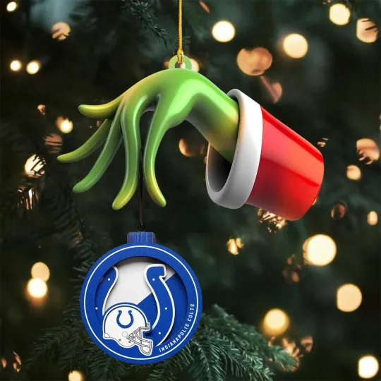 Discover Indianapolis Football Team Coltss Christmas Ornament Gift Decor