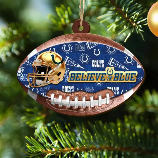 Discover Indianapolis Football Team Coltss Christmas Ornament Gift Decor